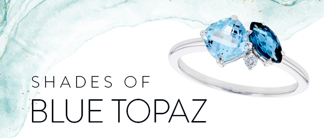 Shades of Blue Topaz
